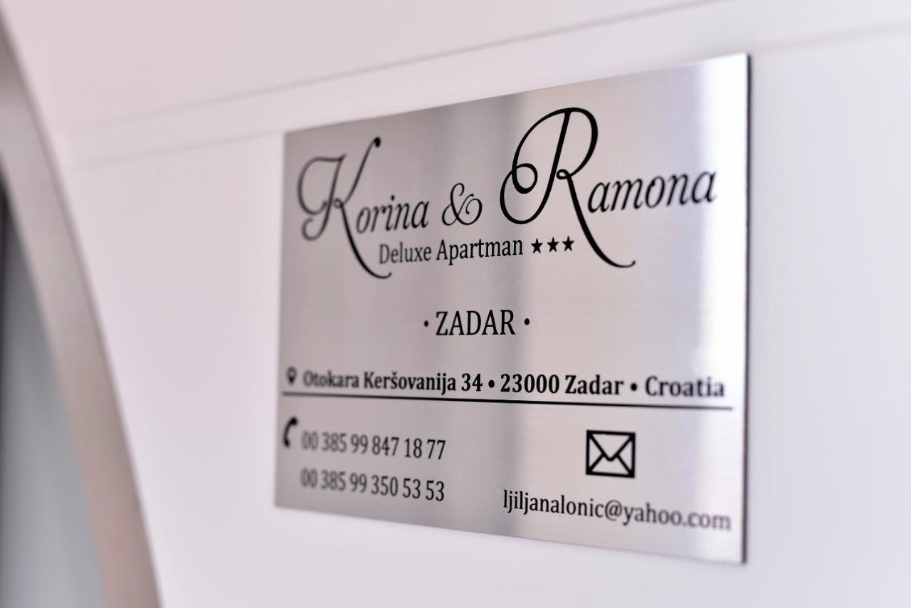 Deluxe Apartman Korina & Ramona زادار المظهر الخارجي الصورة